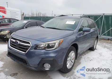 2018 Subaru Outback 2.5I Premium из США, поврежденный, VIN 4S4BSAFC1J3303343